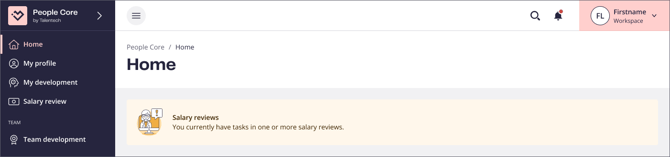 Approve salary review 1